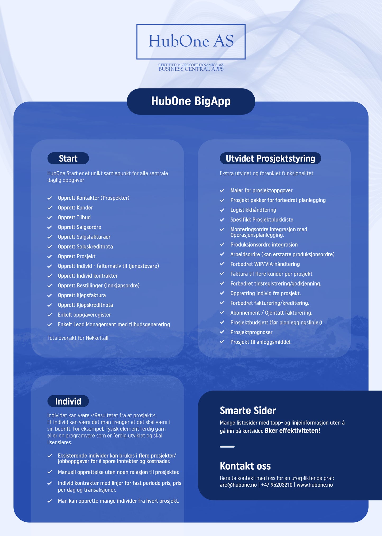 HubOne BigApp